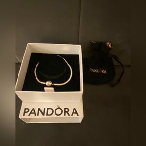 New Pandora Sterling Silver Bracelet